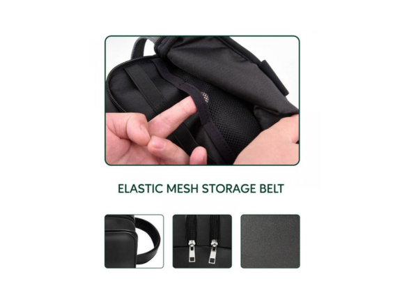 Green Lion Elegant Pouch - Black | Stylish & Compact for Everyday Use Green Lion Elegant Pouch - Black | Stylish & Compact for Everyday Use